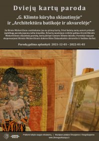 Dviejų kartų paroda „G. Klimto kūryba skiautinyje“  ir „Architektūra batikoje ir akvarelėje“