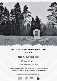 Holokausto aukų minėjimas ir žygis iki Pivonijos šilo